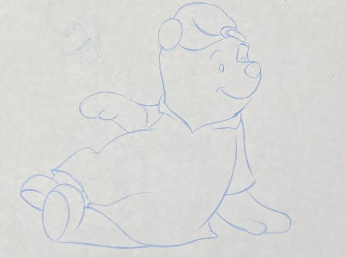 Winnie the Pooh and a Day for Eeyore (1983) - 1 Animationstegning af Plys