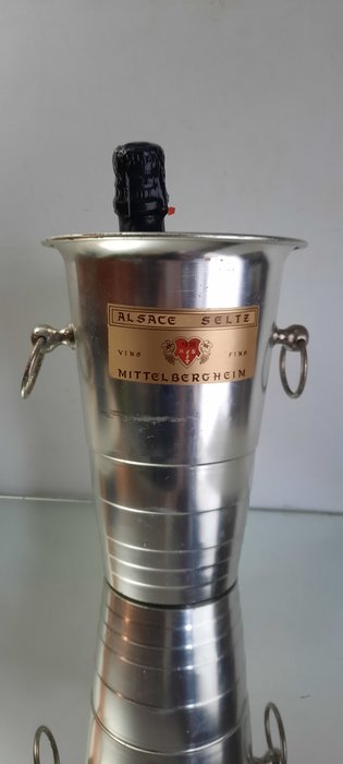 ALSACE SELTZ VINS 1576 A S  FINS  MITTELBERCHEIM - Champagne køler - Stål