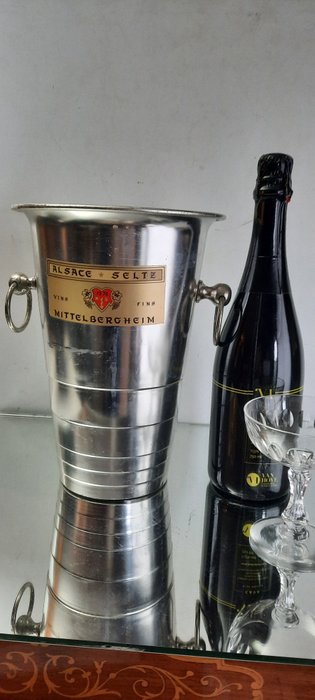 ALSACE SELTZ VINS 1576 A S  FINS  MITTELBERCHEIM - Champagne køler - Stål