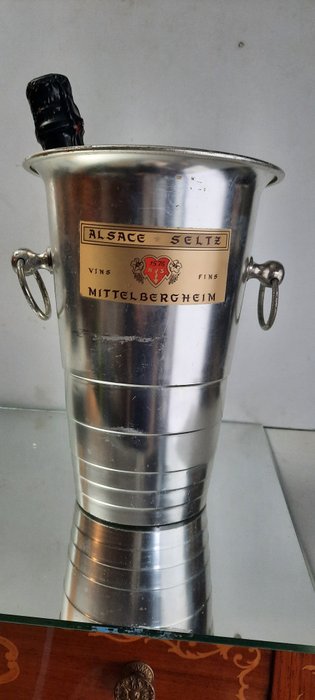 ALSACE SELTZ VINS 1576 A S  FINS  MITTELBERCHEIM - Champagne køler - Stål