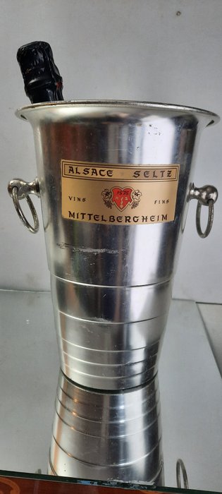 ALSACE SELTZ VINS 1576 A S  FINS  MITTELBERCHEIM - Champagne køler - Stål