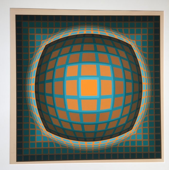 Victor Vasarely (1906-1997) - Eclipse