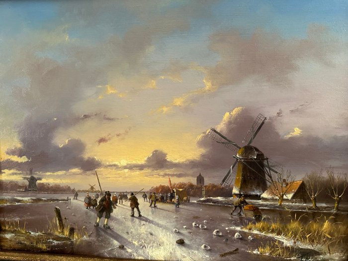 Frederick (Fred) Arends (1949) - Winter in Holland