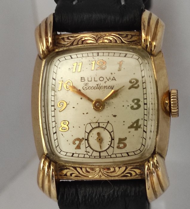 Bulova - Eccellency Art Decò - Ingen mindstepris - Mænd - 1950-1959