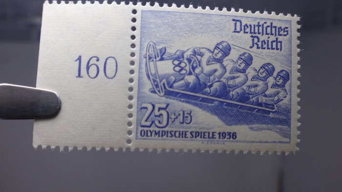 Tyske Kejserrige 1936/1935 - Olympiske vinter-/sommerlege uden hængslede MNH - 600-602/609-616**