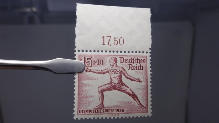 Tyske Kejserrige 1936/1935 - Olympiske vinter-/sommerlege uden hængslede MNH - 600-602/609-616**