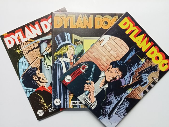 Dylan Dog - numero 10-11-12 originale ottimo/edicola - 3 Comic