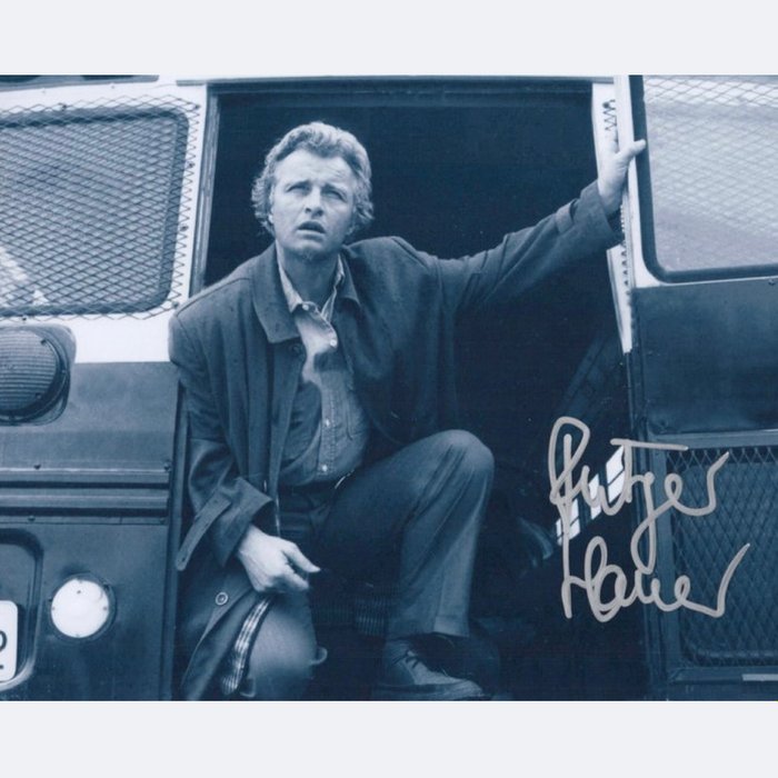 The Hitcher - Signed by Rutger Hauer (+) (John Ryder)