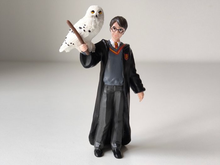 Temasamling - Harry Potter  Hedwig og Hermione Granger  Crookshanks - Schleich, Wizarding World