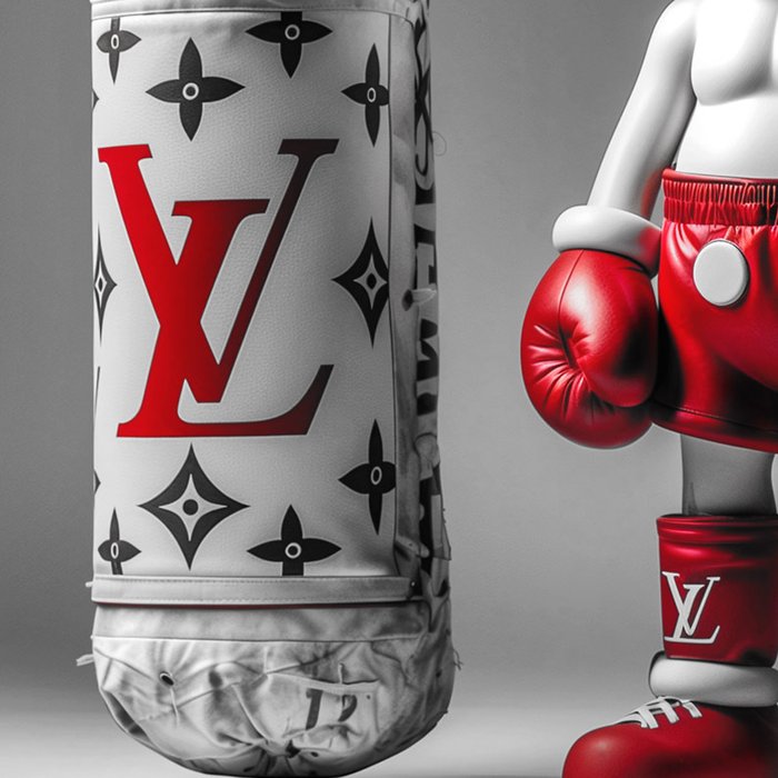 Artxlife - Red Kaws Vuitton Boxing [XXL]