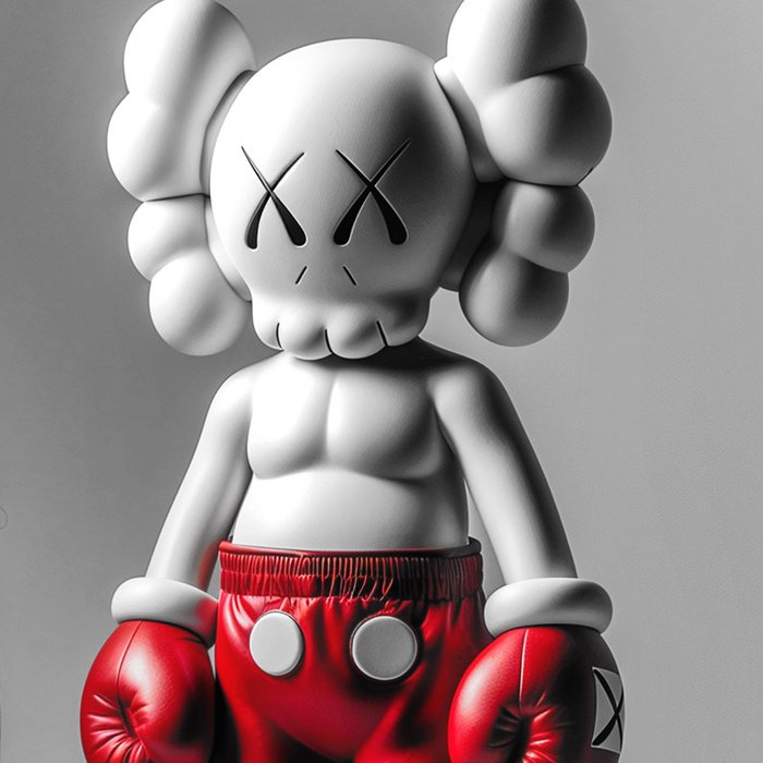 Artxlife - Red Kaws Vuitton Boxing [XXL]