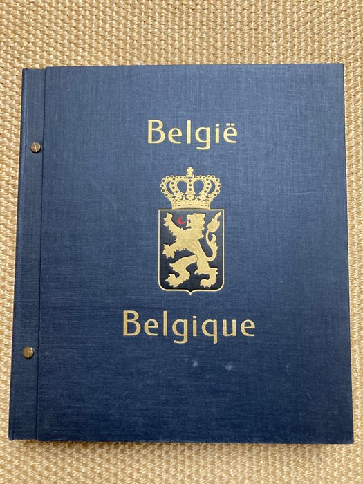 Belgien 1850/1990 - Samling af frimærker