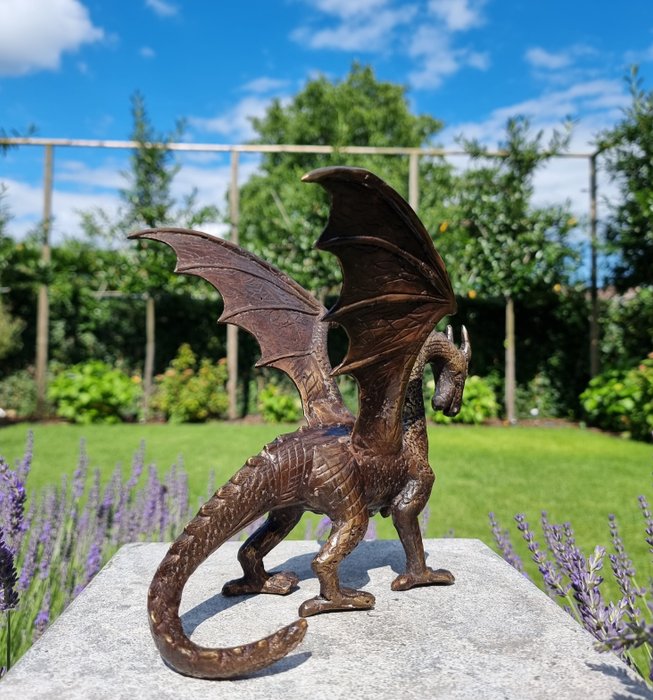 Statuette - Dragon - Bronze