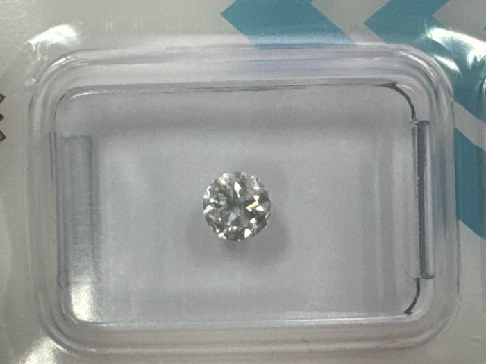 Ingen mindstepris - 1 pcs Diamant  (Natur)  - 0.39 ct - Rund - H - SI2 - International Gemological Institute (IGI)