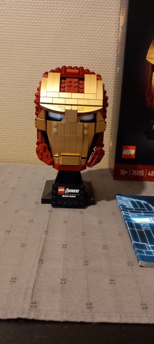 Lego - marvel - 76223 - Iron man helm - 2020+ - Danmark