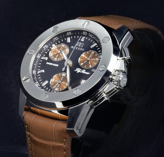 Meyers - Fly Racer Chronograph - FRX-A-Nbr-Alb - Mænd - 2011-nu