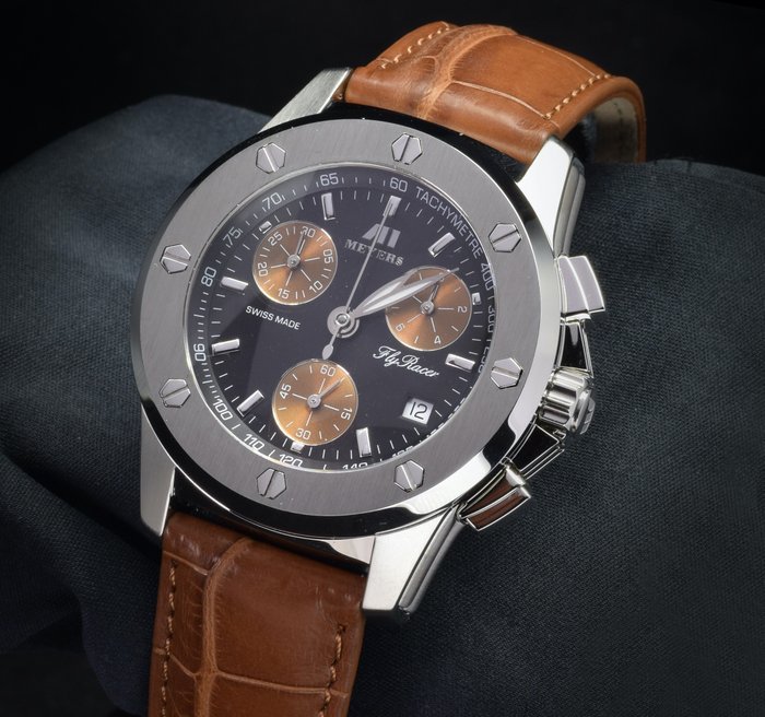 Meyers - Fly Racer Chronograph - FRX-A-Nbr-Alb - Mænd - 2011-nu