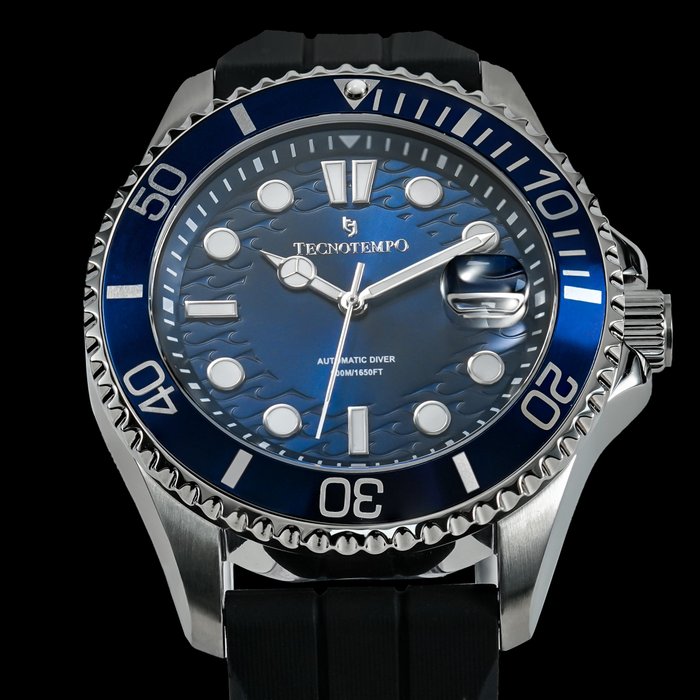 Tecnotempo - Diver 500M/1650ft WR - Blue - - TT500DBL - Mænd - 2011-nu