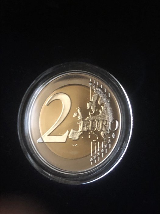 Grækenland. 2 Euro 2022 "Erasmus" Proof  (Ingen mindstepris)