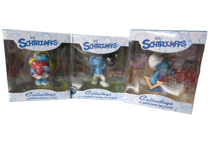 Les Schtroumpfs - 3 Figurine - Collectoys