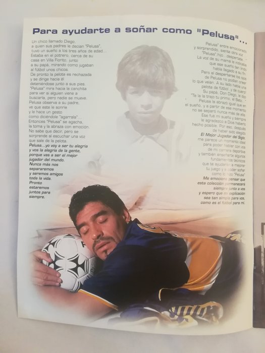 Promo Figus - Diego Maradona Mejor Jugador del Siglo - 1 Empty album + complete loose sticker set