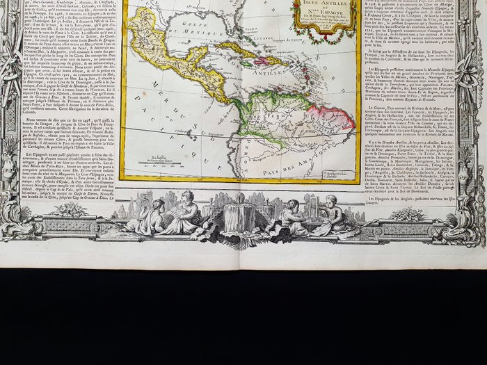 America Centrale - Nordamerika / Mellemamerika / Mexico / Caribien / Louisiana / Florida / Texas / Venezuela; Desnos / Brion De la Tour - Guyane, Terre Ferme, Isle Antilles, et Nouvelle Espagne - 1761-1780