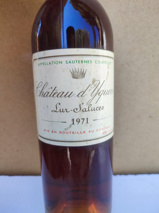 1971 Château d'Yquem - Sauternes 1er Cru Supérieur - 1 Flaske (0,75L)