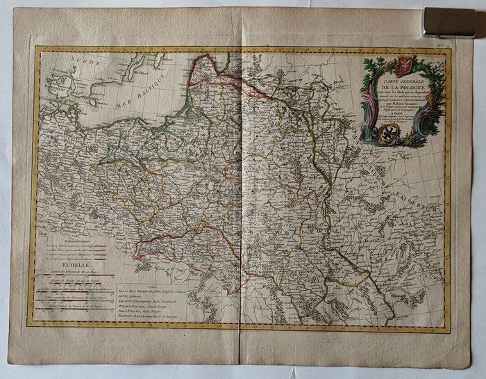 Polen - Litauen Ukraine, Vilnius, Lviv, Kyiv, Warszawa Minsk Krakow Gdansk/Danzig Poznan/Posen Lublin; Rizzi Zannoni - Carte Generale de Pologne - 1761-1780