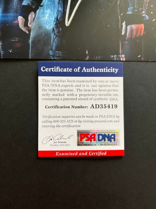 The Fantastic Four, Miles Teller - Signed in Person - with PSA/DNA Certificate - Autograph, photo - No Reserve!