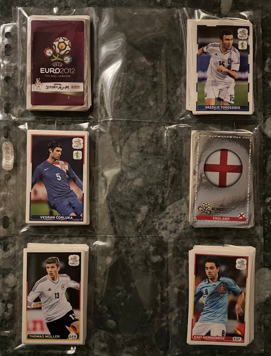 Panini - EURO 2012 - Dutch Special edition - Complete loose Sticker Set