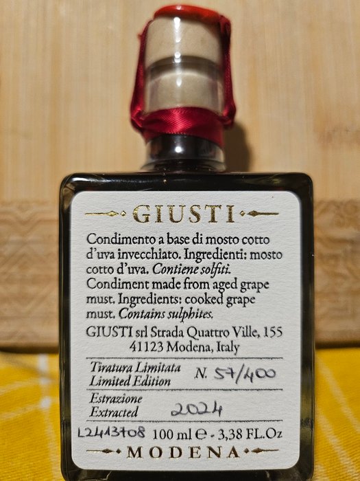 Giusti 100 Riserva - Balsamicoeddike - 1 - 100 ml