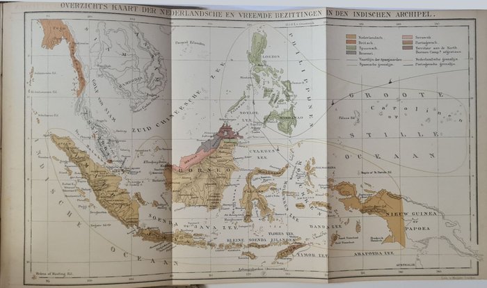 Jacques Eduard de Sturler - Het grondgebied van Nederlandsch Oost_indië in verband met de tractaten met Spanje, Engeland..... - 1881