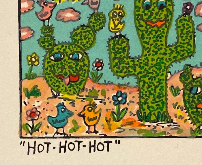 James Rizzi (1950-2011) - HOT - HO - HOT, 2002