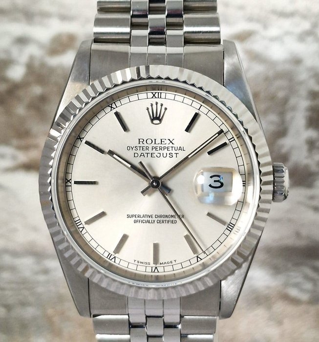 Rolex - Oyster Perpetual Datejust - Ingen mindstepris - Ref 16234 - Mænd - 1990-1999