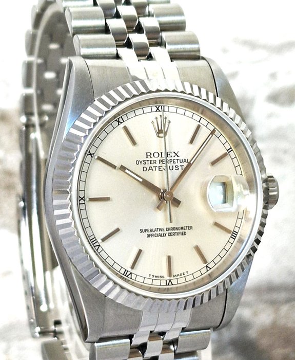 Rolex - Oyster Perpetual Datejust - Ingen mindstepris - Ref 16234 - Mænd - 1990-1999