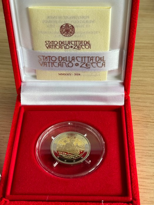 Vatikanstaten 2 Euro 2024 "San Tommaso d'Aquino" Proof  (Ingen mindstepris)