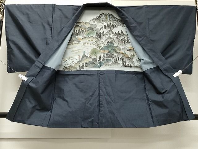 (no brand)  Haori Kimono Sleeve length Japanese clothing　着物 羽織 長襦袢 - Kimono - Vintage