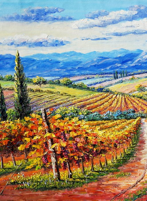 CleliaArt - Vineyard Vista