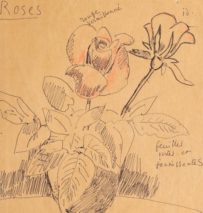 René Sautin (1881-1968) - Roses