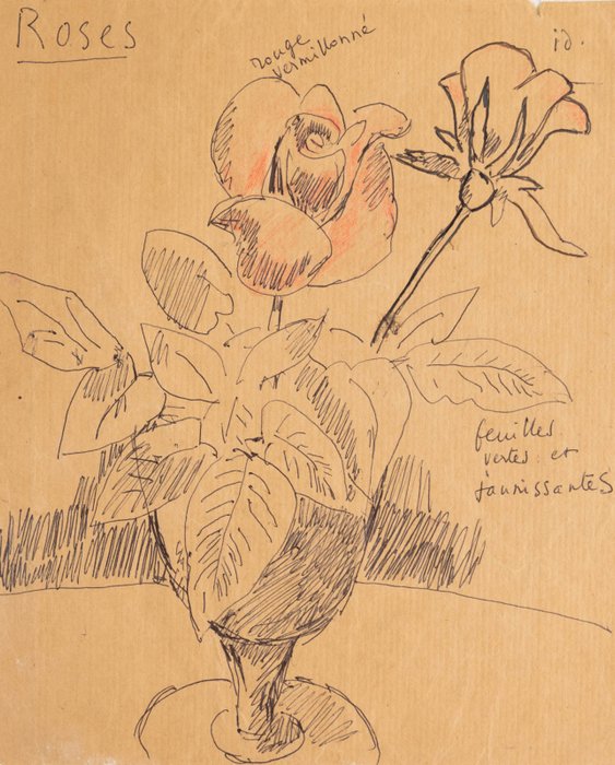 René Sautin (1881-1968) - Roses