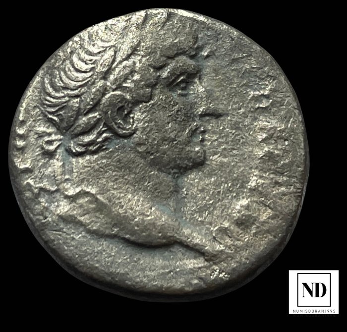 Romerriget (Provinsielt) Hadrian (117-138) Didrachm Cappadocia Caesaraea-Eusebia circa AD 128-138