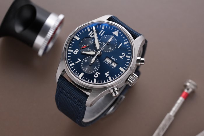 IWC - Pilot Chronograph Edition ''Le Petit Prince'' - IW377714 - Mænd - 2011-nu