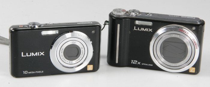 Panasonic 6 Lumix camera's - defect and for parts -- Digitalkamera