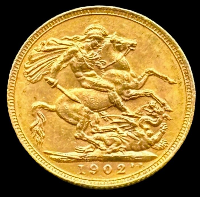 Australien. Edvard 7. af Storbritannien (1901-1910). Sovereign - 1902 - (R682)