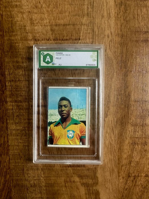 1965/66 - Panini - Calciatori - Pelé - 1 Graded card - Graad Authentic