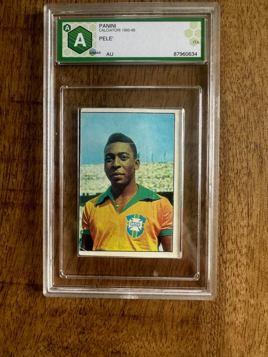 1965/66 - Panini - Calciatori - Pelé - 1 Graded card - Graad Authentic