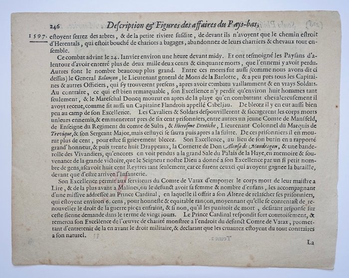 Belgien - Turnhout; W Baudartius - Turnhout - 1616