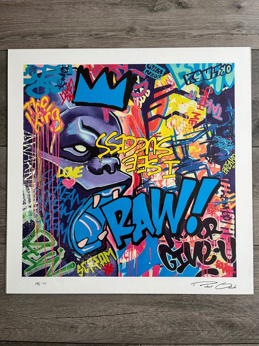 Richard Orlinski (1966) - RAW ! Blue Limited Edition · No Reserve