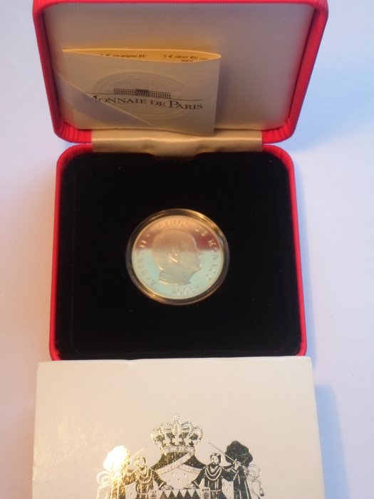 Monaco 5 Euro 2008 "Albert II"  (Ingen mindstepris)