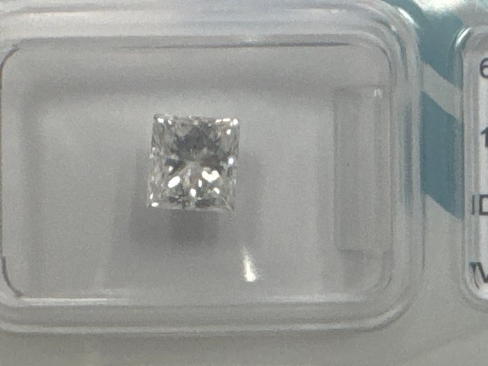 1 pcs Diamant  (Natur)  - 1.00 ct - D (farveløs) - VVS2 - International Gemological Institute (IGI)